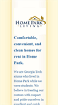 Mobile Screenshot of homeparkliving.com